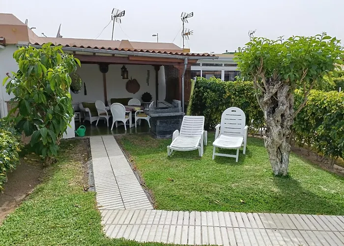 Bungalow Jardin Centrico Playa Ingles